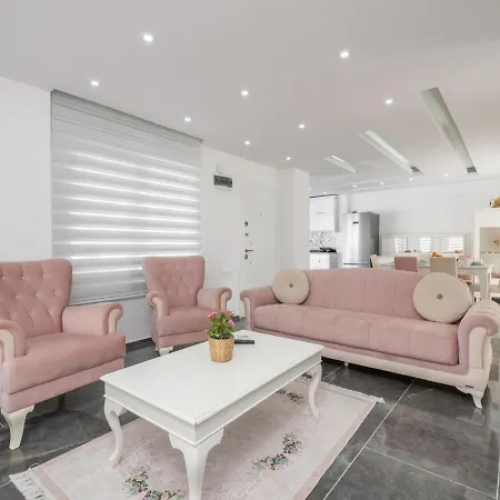 빌라 Magnificently Designed For 8 People In Serik, - Awz 165